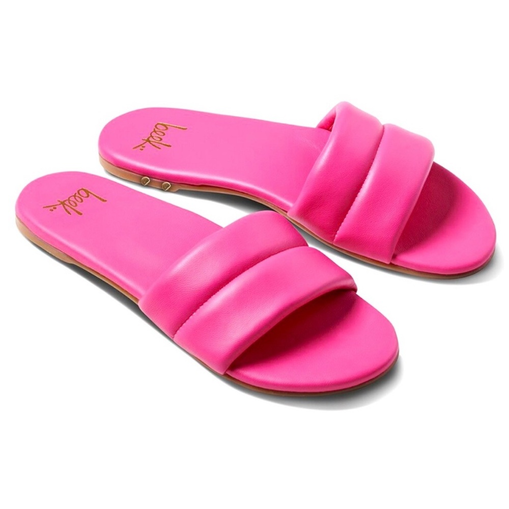 Beek Sugarbird Pink Slide Sandals
